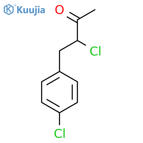 3-CHLORO-4-(4-CHLOROPHENYL)-2-BUTANONE structure