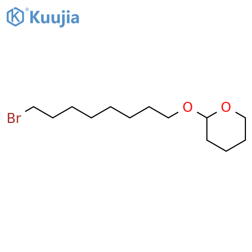 2-(8-Bromooctyl)oxytetrahydro-2H-pyran structure