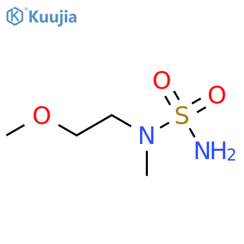 (2-methoxyethyl)(methyl)sulfamoylamine structure
