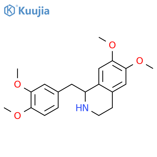 (R)-1-(3,4-Dimethoxybenzyl)-6,7-dimethoxy-1,2,3,4-tetrahydroisoquinoline structure