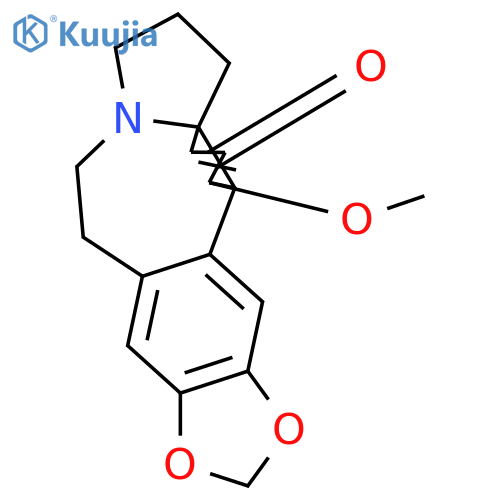 Cephalotaxine, 3,4-didehydro-2-demethoxy-3-deoxy-1,2-dihydro-3-methoxy-2-oxo-, (5S)- structure