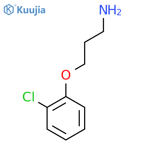 3-(2-Chlorophenoxy)propan-1-amine structure