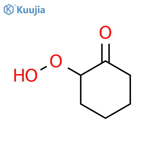 Cyclohexanone, 2-hydroperoxy- structure