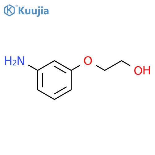 2-(3-aminophenoxy)ethan-1-ol structure