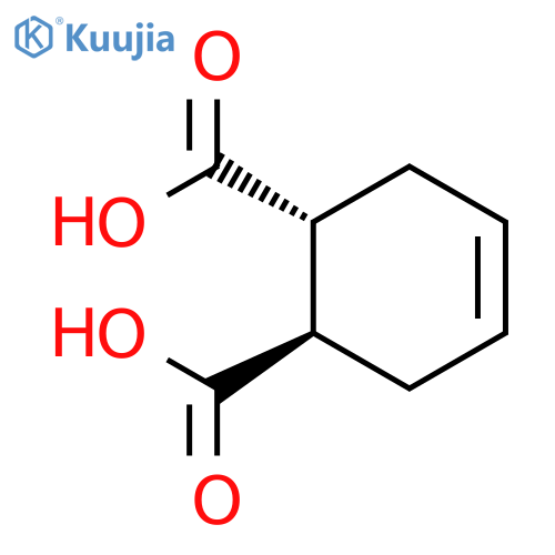 (R,R)-Cyclohex-4-ene-1,2-dicarboxylic Acid structure