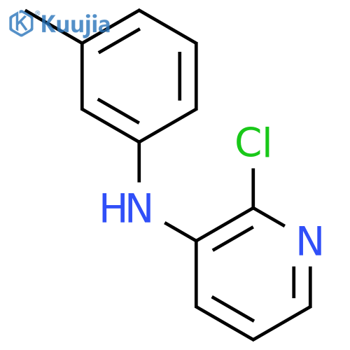 3-Pyridinamine, 2-chloro-N-(3-methylphenyl)- structure