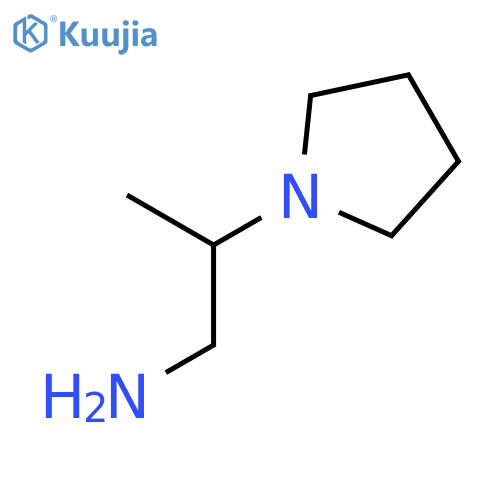 2-(Pyrrolidin-1-yl)propan-1-amine structure
