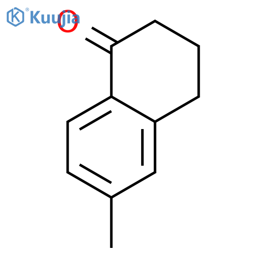 6-methyl-1,2,3,4-tetrahydronaphthalen-1-one structure