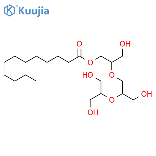 Triglycerol monolaurate structure