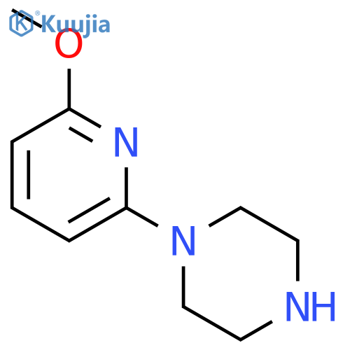 1-(6-methoxypyridin-2-yl)piperazine structure