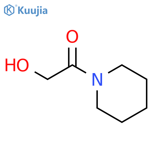 2-oxo-2-piperidin-1-ylethanol structure
