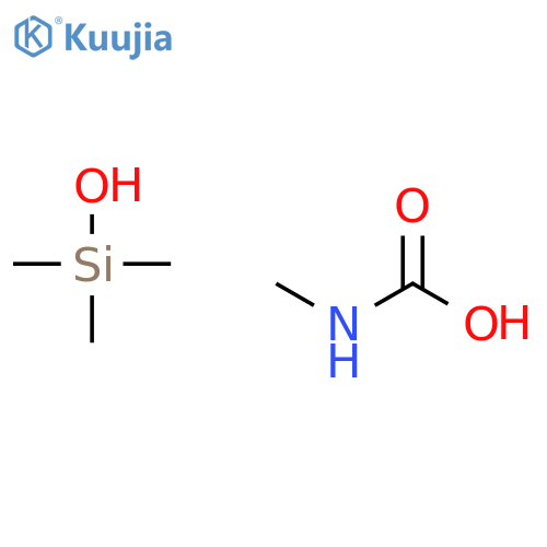 Silanol, trimethyl-, methylcarbamate structure