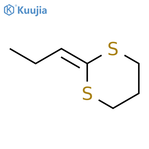 1,3-Dithiane, 2-propylidene- structure