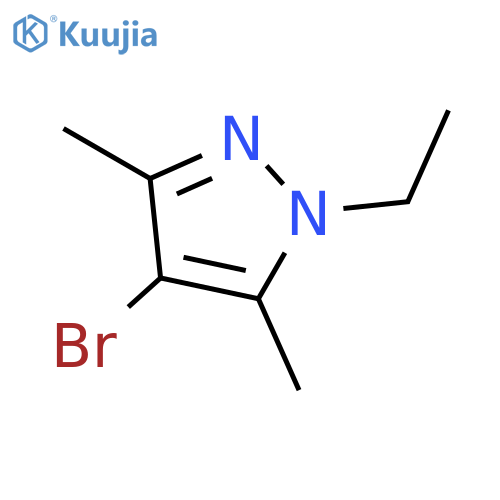 4-Bromo-1-ethyl-3,5-dimethyl-1H-pyrazole structure