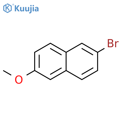 2-Bromo-6-methoxynaphthalene (Naproxen Impurity N) structure