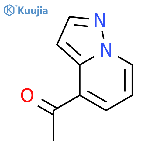 ethanone, 1-pyrazolo[1,5-a]pyridin-4-yl- (9ci) structure
