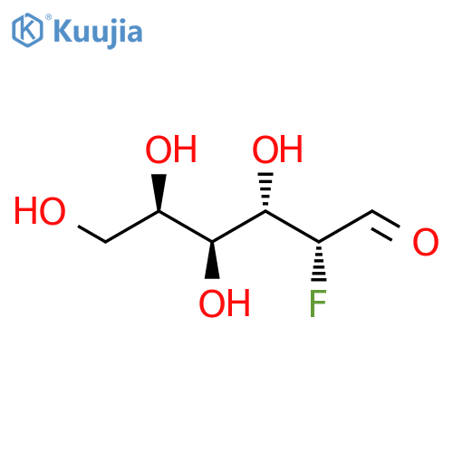 2-Deoxy-2-fluoro-D-galactose structure