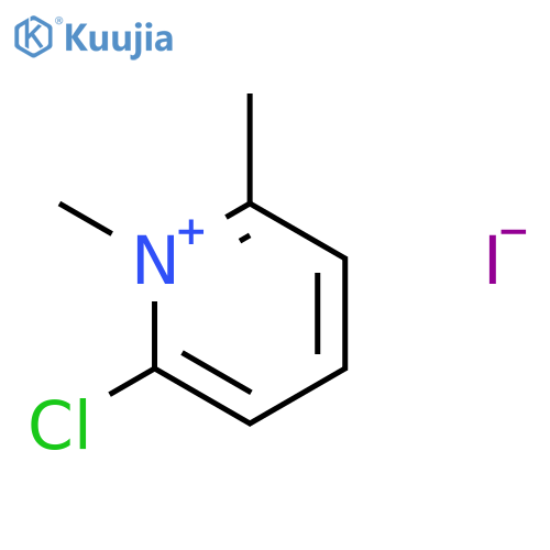 Pyridinium, 2-chloro-1,6-dimethyl-, iodide structure