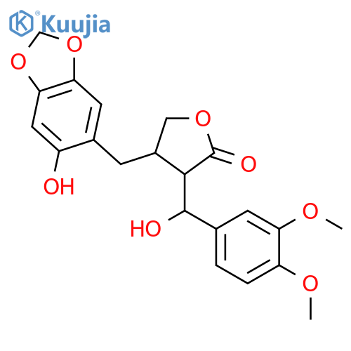 2',3,4,4',5',7-Hexahydroxy-8,8'-lignan-9,9'-olide; (7R,8S,8'R)-form, 4',5'-Methylene, 3,4-di-Me ether structure