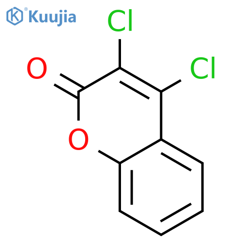 3,4-Dichloro-2H-chromen-2-one structure