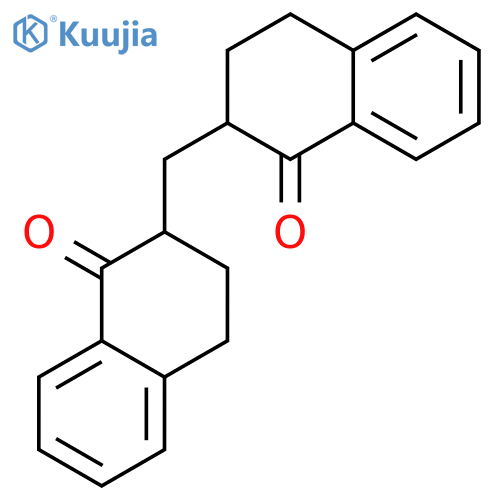 1(2H)-Naphthalenone, 2,2'-methylenebis[3,4-dihydro- structure