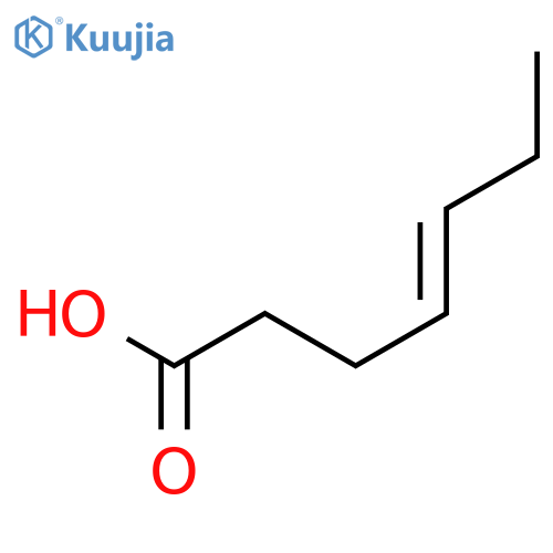 hept-4-enoic acid structure