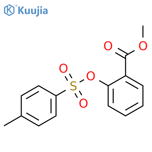 Benzoic acid, 2-[[(4-methylphenyl)sulfonyl]oxy]-, methyl ester structure