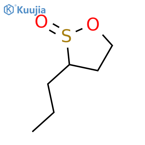 1,2-Oxathiolane, 3-propyl-, 2-oxide, (2R,3S)- (9CI) structure