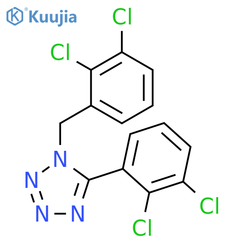 1H-TETRAZOLE, 5-(2,3-DICHLOROPHENYL)-1-[(2,3-DICHLOROPHENYL)METHYL]- structure