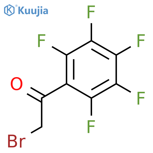 (Bromoacetyl)pentafluorobenzene structure