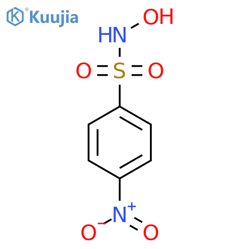 N-Hydroxy-4-nitrobenzene-1-sulfonamide structure