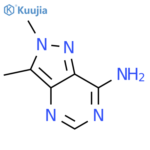 2H-Pyrazolo[4,3-d]pyrimidin-7-amine,2,3-dimethyl- structure
