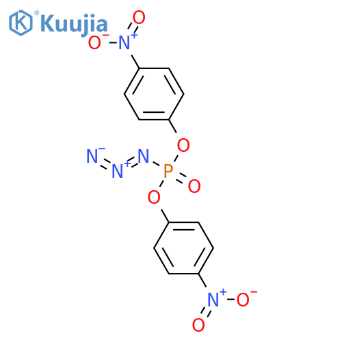 Bis(4-Nitrophenyl) phosphorazidate structure