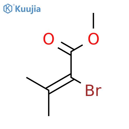 2-Bromo-3-methylbutenoic Acid Methyl Ester structure