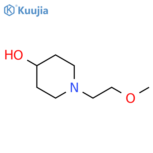 1-(2-Methoxyethyl)piperidin-4-ol structure