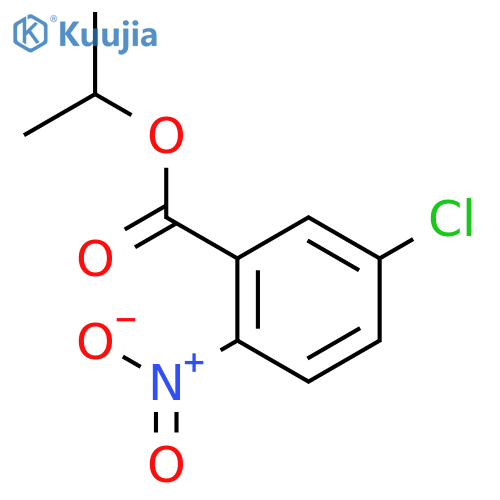 Propan-2-yl 5-chloro-2-nitrobenzoate structure