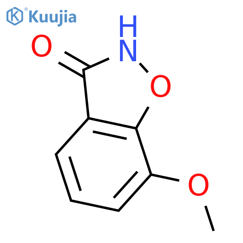 7-methoxy-1,2-benzoxazol-3-ol structure