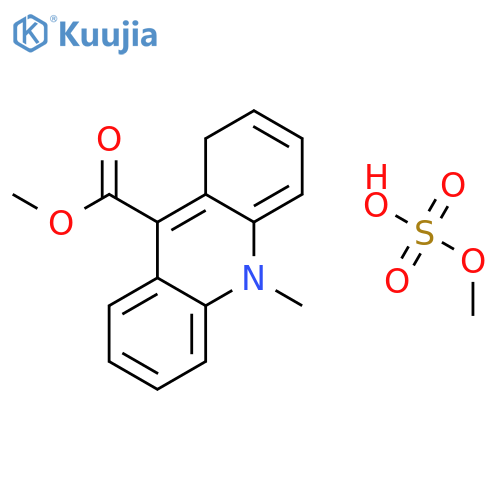 9-(Methoxycarbonyl)-10-methylacridinium Methyl Sulfate structure