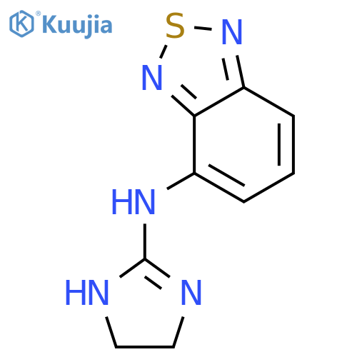 N-(4,5-Dihydro-1H-imidazol-2-yl)-2,1,3-benzothiadiazol-4-amine structure