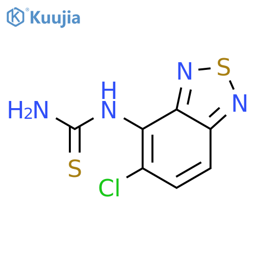 N-(5-Chloro-2,1,3-benzothiadiazol-4-yl)-thiourea structure