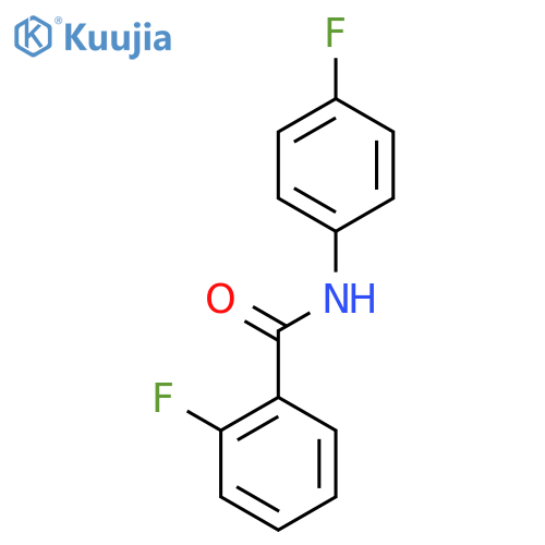 2-fluoro-N-(4-fluorophenyl)benzamide structure