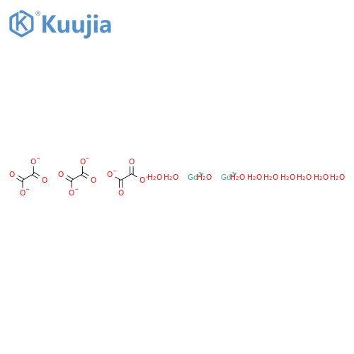 Gadolinium(III) oxalate hydrate structure