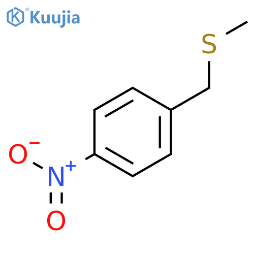 Benzene,1-[(methylthio)methyl]-4-nitro- structure