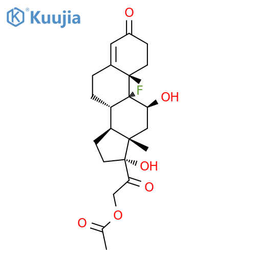 Fludrocortisone acetate structure