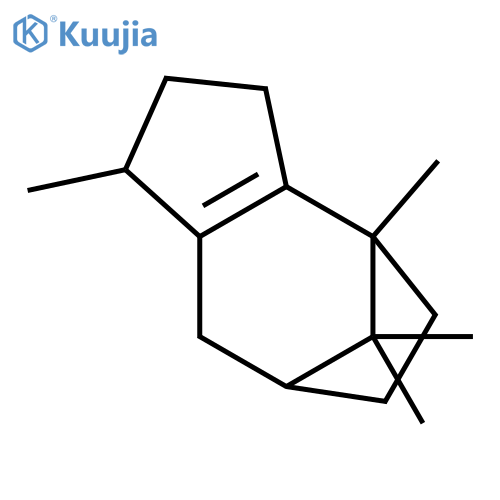 4,7-Methanoazulene,1,2,3,4,5,6,7,8-octahydro-1,4,9,9-tetramethyl-, (1S,4R,7R)- structure