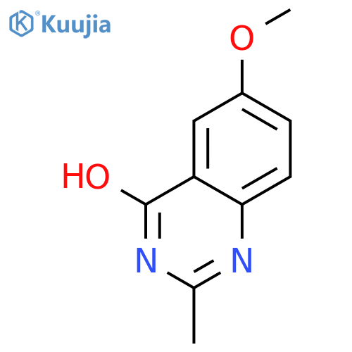 6-Methoxy-2-methylquinazolin-4-ol structure