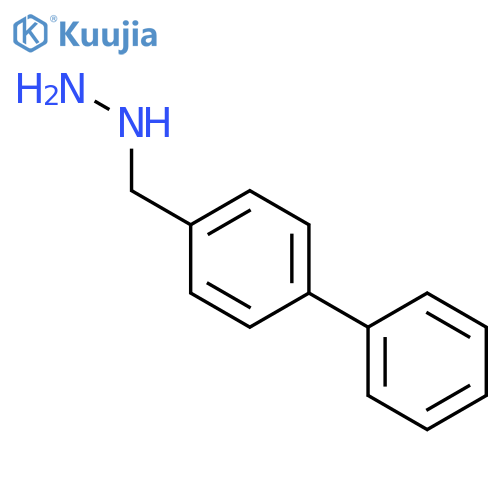 (4-phenylphenyl)methylhydrazine structure