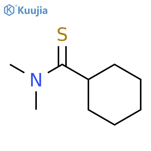 Cyclohexanecarbothioamide, N,N-dimethyl- structure