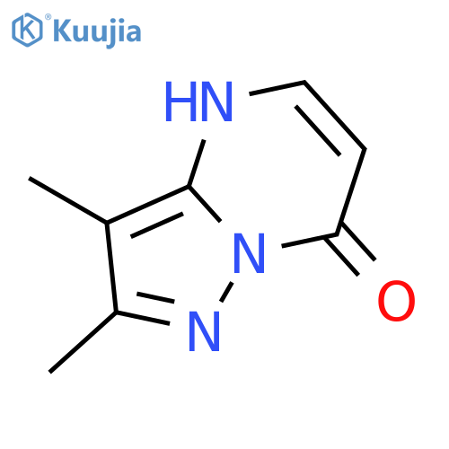 2,3-Dimethylpyrazolo[1,5-a]pyrimidin-7(4H)-one structure