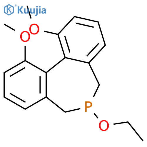 5H-DIBENZO[C,E]PHOSPHEPIN, 6-ETHOXY-6,7-DIHYDRO-1,11-DIMETHOXY- structure
